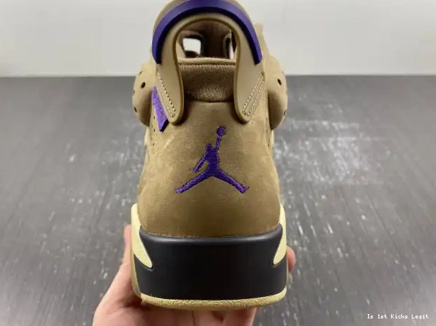 6 Gore-Tex Air WMNS FD1643-300 Kelp Brown Jordan 0621